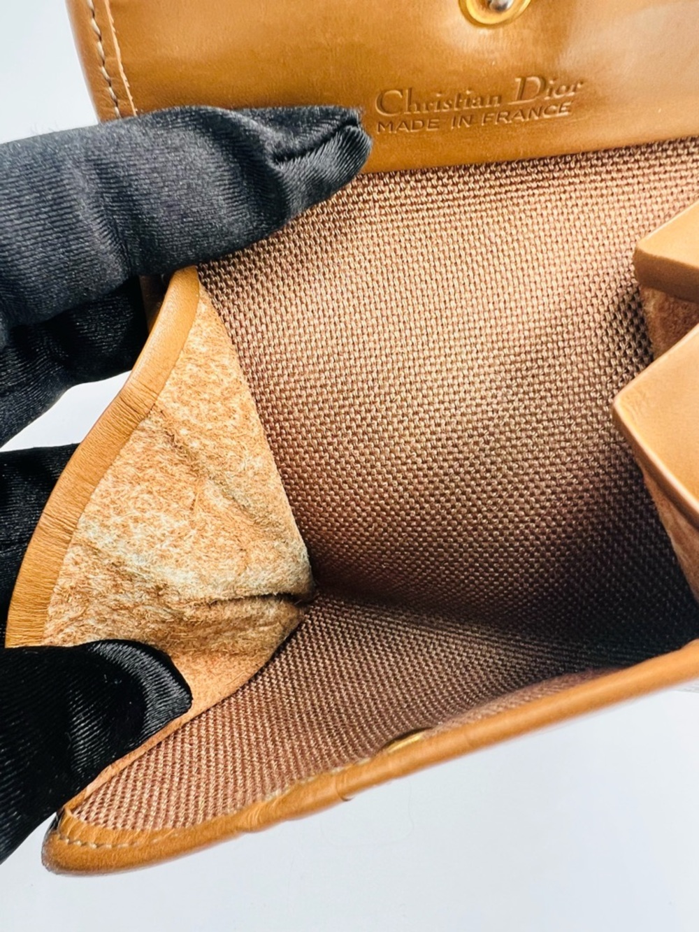 Christian Dior Honeycomb Coin Purse - Picture 8 of 9